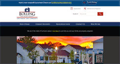 Desktop Screenshot of bollingfamilyhousing.com